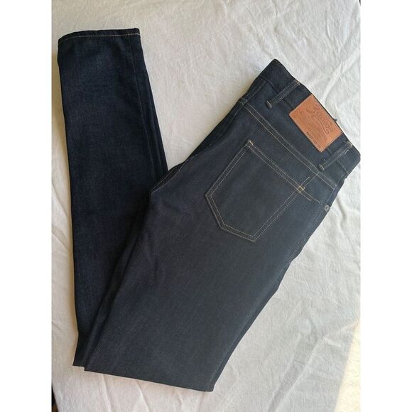 NWOT 3sixteen Selvedge Raw Denim Women’s Skinny Fit Jeans 66BSP 29x34 Self Edge - Picture 11 of 16